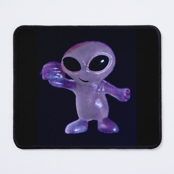 Item preview, Purple Alien with Hamburger by ElitebyElise designed and sold by ElitebyElise.