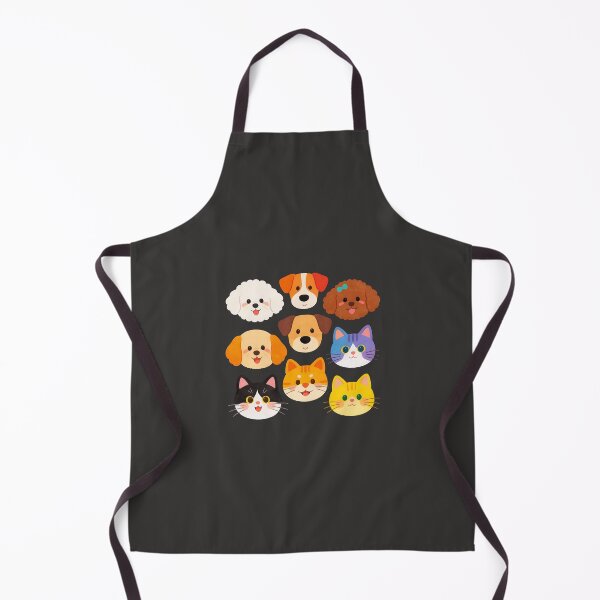 Item preview, A collection of adorable icons of various dogs and cats. designed and sold by Boundless PixelForge.