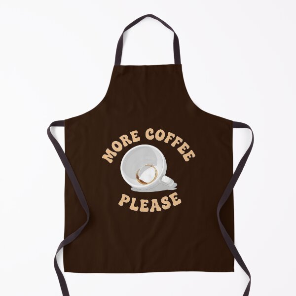 Item preview, More Coffee Please Empty Mug with Coffee Stain designed and sold by nuel-art.