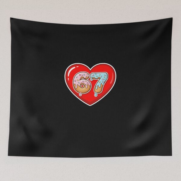 Item preview, I Love 67 Funny I Heart 67 Birthday for Men Women Couple designed and sold by yaginoie.