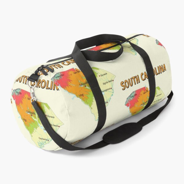 Item preview, South Carolina State Map - Artistic Topographic Style designed and sold by mashmosh.