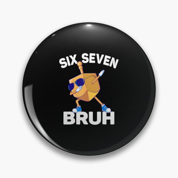 Item preview, Six Seven Bruh Dabbing Dreidel Hanukkah Chanukah 67 Meme designed and sold by arzateiosumn.