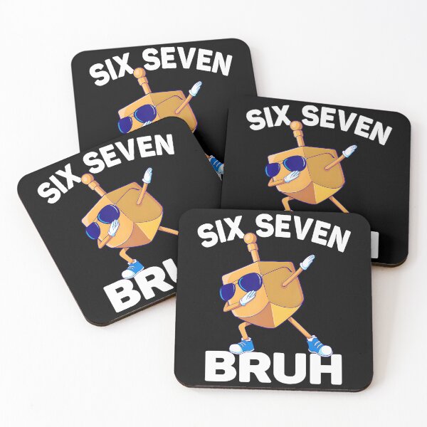 Item preview, Six Seven Bruh Dabbing Dreidel Hanukkah Chanukah 67 Meme designed and sold by arzateiosumn.