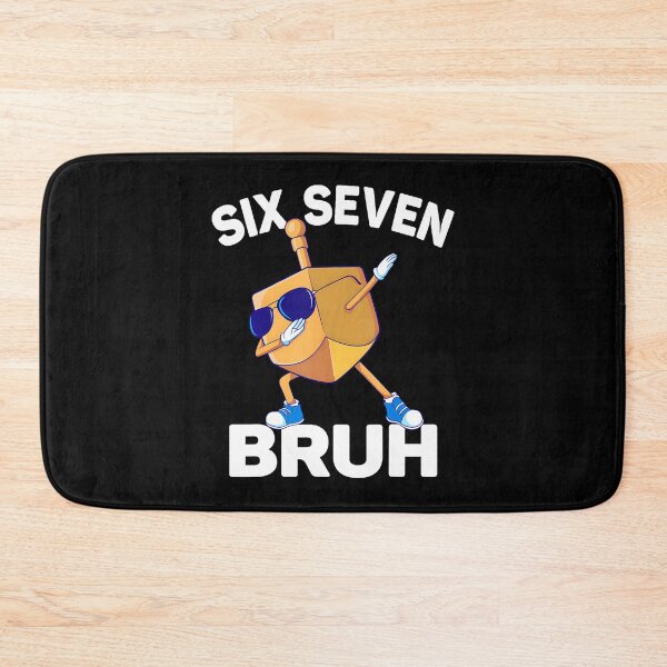 Item preview, Six Seven Bruh Dabbing Dreidel Hanukkah Chanukah 67 Meme designed and sold by arzateiosumn.