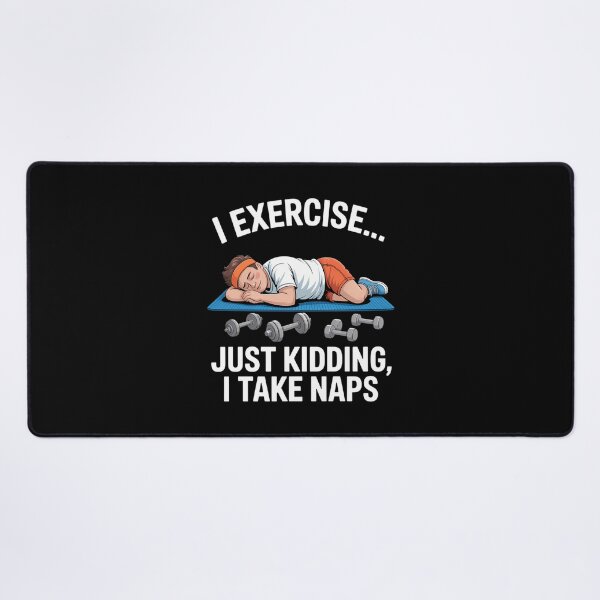 Item preview, Exercise Gym Sarcastic Joke Humor Sarcasm designed and sold by cosmicncozyS.
