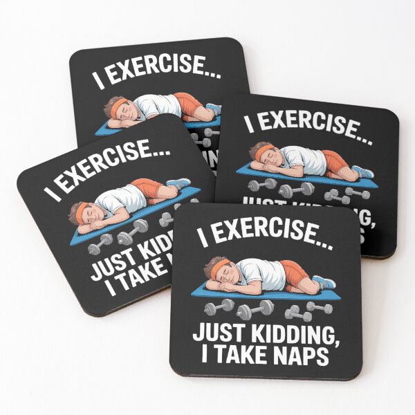 Item preview, Exercise Gym Sarcastic Joke Humor Sarcasm designed and sold by cosmicncozyS.