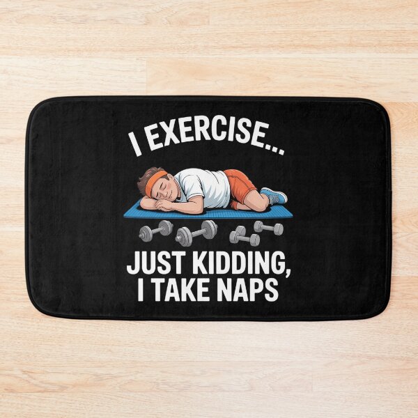 Item preview, Exercise Gym Sarcastic Joke Humor Sarcasm designed and sold by cosmicncozyS.