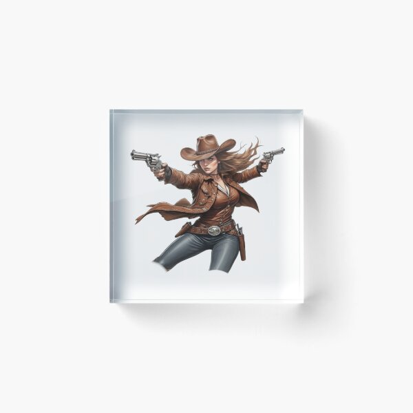 Item preview, The Heroine of the Wild West: Rebel Cowgirl in Action designed and sold by CHRIST5000.