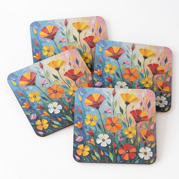 Item preview, Floral Oil Painting designed and sold by ThePixelAndPine.