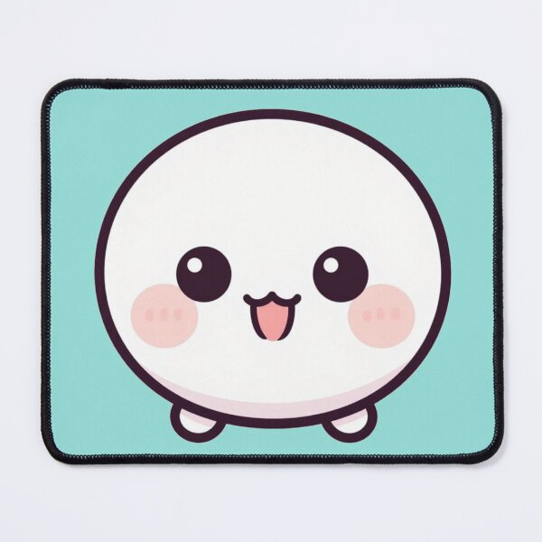 Item preview, Kawaii Blob with Happy Smile – Cute Cartoon Character designed and sold by KingCuppaDigitalArt.