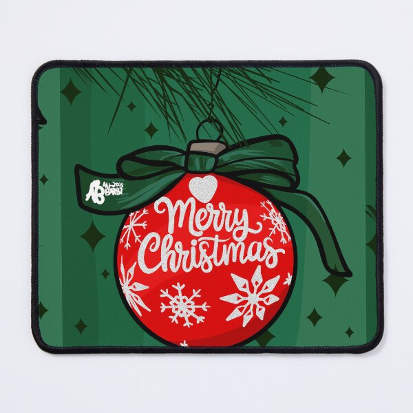 Item preview, Merry Christmas, green background designed and sold by altbarbzz.
