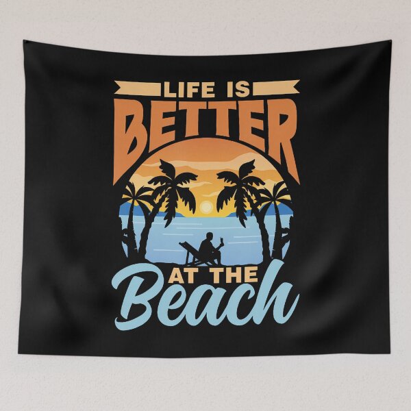 Item preview, Life Is Better At The Beach Lover Beaches Beachgoer Beach designed and sold by arzateiosumn.