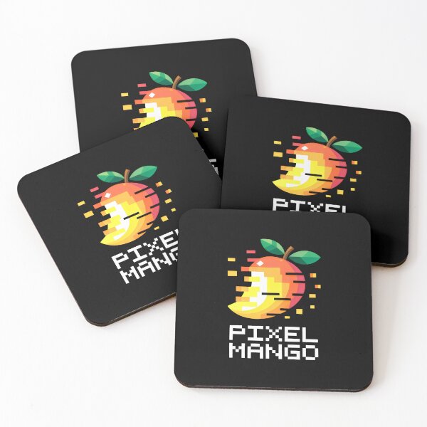 Item preview, Pixel Mango Glitch Fruit Artwork designed and sold by SplashTastic.