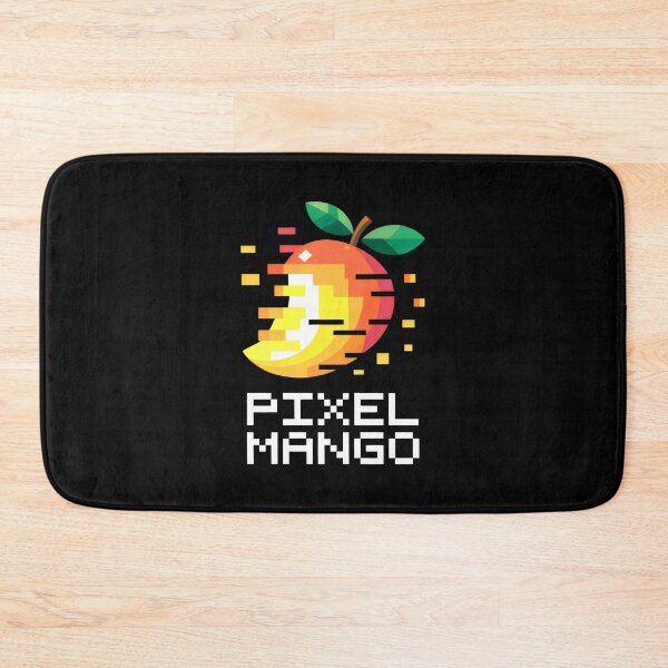 Item preview, Pixel Mango Glitch Fruit Artwork designed and sold by SplashTastic.