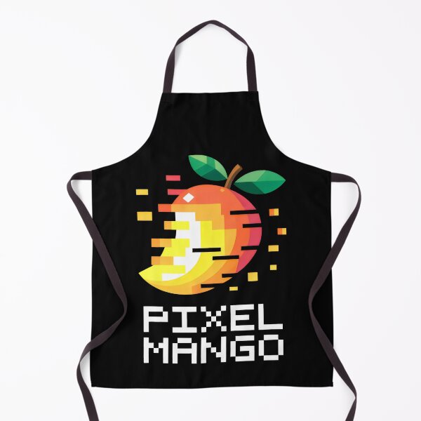 Item preview, Pixel Mango Glitch Fruit Artwork designed and sold by SplashTastic.