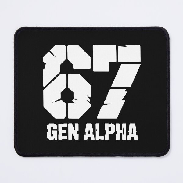 Item preview, Streetwear - 67 GEN ALPHA - White designed and sold by boku98.