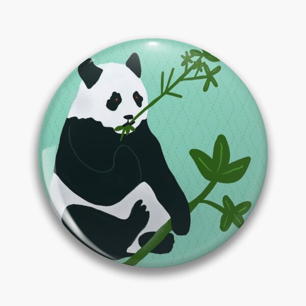 Item preview, Panda with Unesco dHeart-Shaped Bamboo designed and sold by Mirzahorse.
