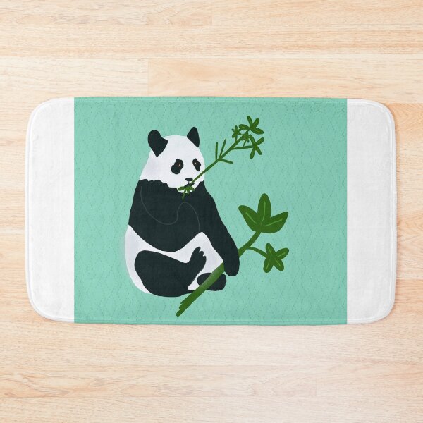 Item preview, Panda with Unesco dHeart-Shaped Bamboo designed and sold by Mirzahorse.