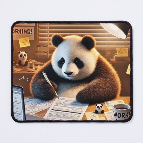 Item preview, Panda in a Unesco cJungle designed and sold by Mirzahorse.