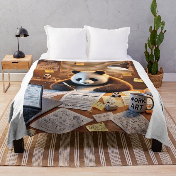 Item preview, Panda in a Jungle designed and sold by Mirzahorse.