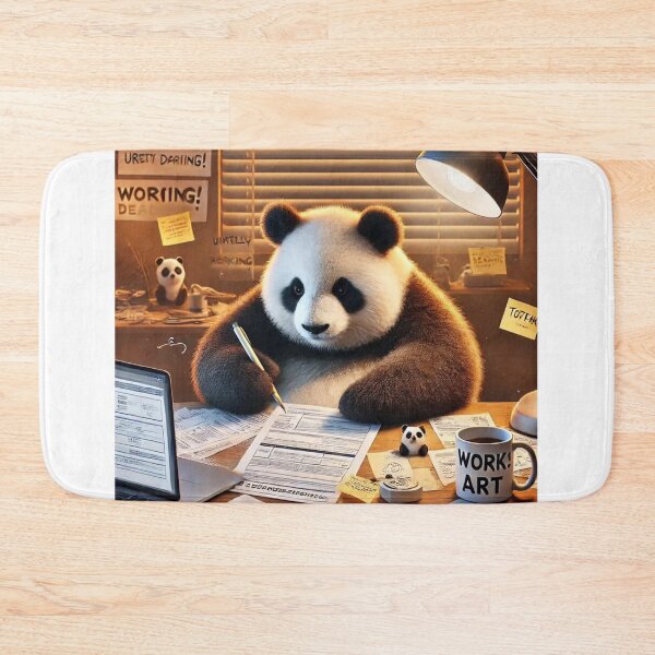 Item preview, Panda in a Jungle designed and sold by Mirzahorse.