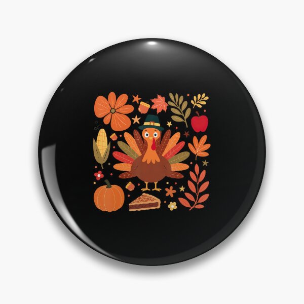 Item preview, Boohoo Floral Turkey Thanksgiving designed and sold by eugisginan.
