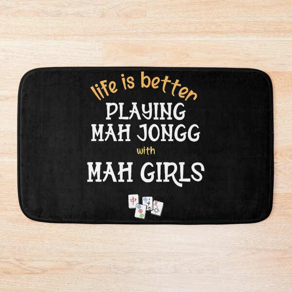 Item preview, Funny Life Is Better Playing Mah Jongg With Mah Girls-Tiles designed and sold by keatnybolho.