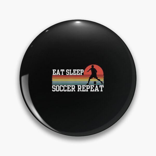 Item preview, Eat Sleep Soccer Repeat designed and sold by keatnybolho.