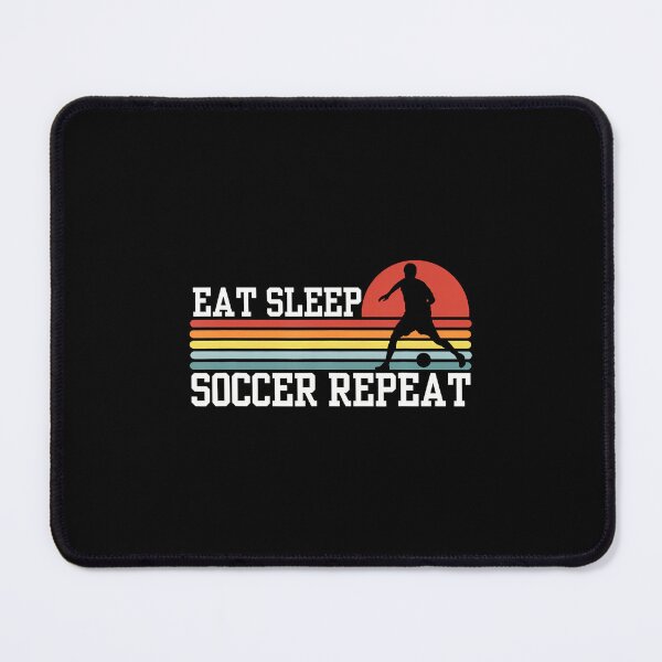 Item preview, Eat Sleep Soccer Repeat designed and sold by keatnybolho.