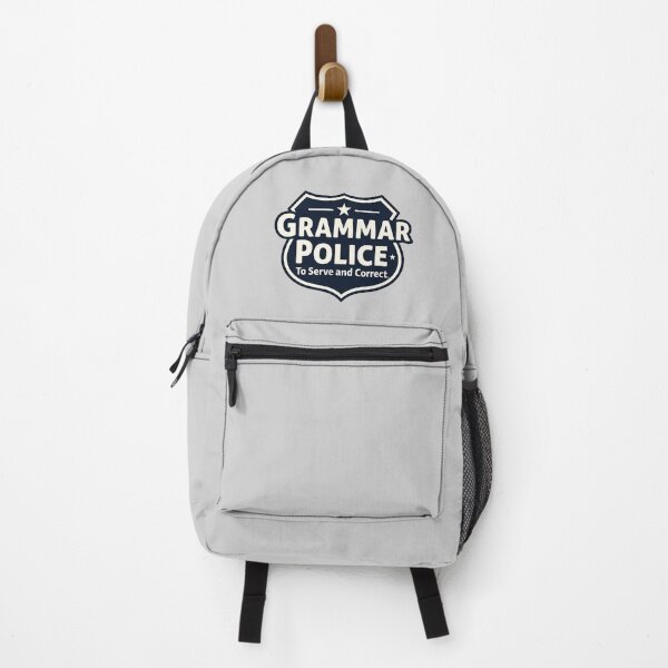 Item preview, Grammar Police: To Serve and Correct designed and sold by AdamSpade.