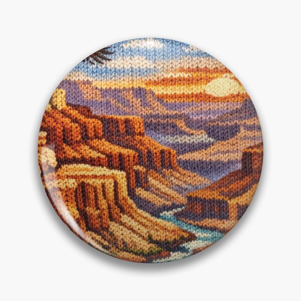 Item preview, Grand Canyon America, cool knitted picture designed and sold by Mauswohn.