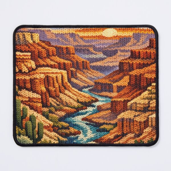 Item preview, Grand Canyon America, cool knitted picture designed and sold by Mauswohn.