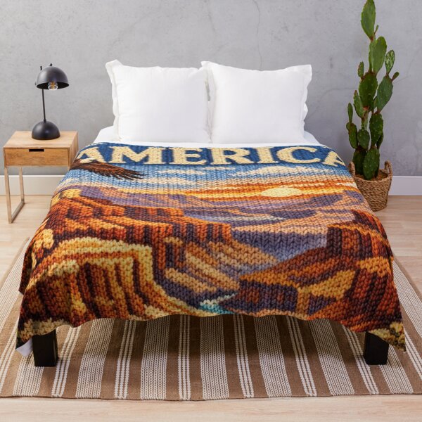 Item preview, Grand Canyon America, cool knitted picture designed and sold by Mauswohn.