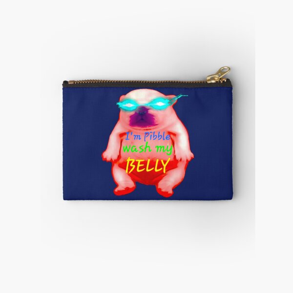Item preview, I am Pibble Wash My Belly Funny Dog Meme designed and sold by The Art by Rossouw.