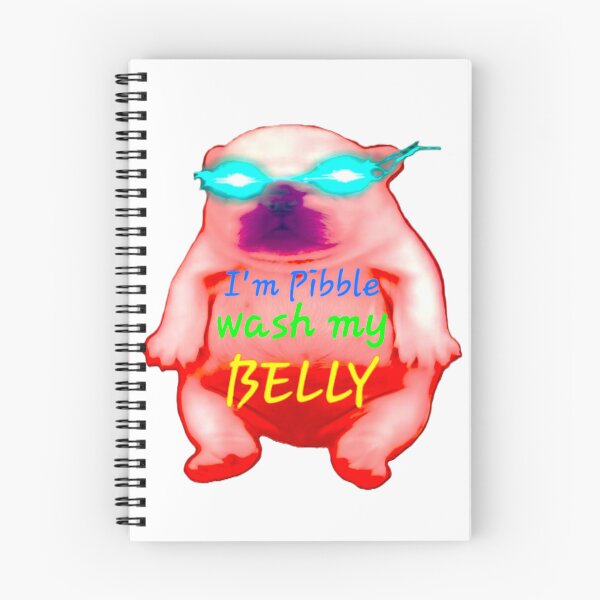 Item preview, I am Pibble Wash My Belly Funny Dog Meme designed and sold by The Art by Rossouw.