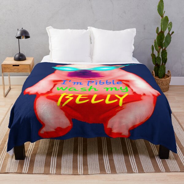 Item preview, I am Pibble Wash My Belly Funny Dog Meme designed and sold by The Art by Rossouw.