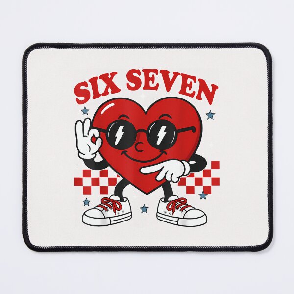 Item preview, Checkered Six Seven Cool Hearts Sunglasses 67 Valentines Day designed and sold by Intomindfood.