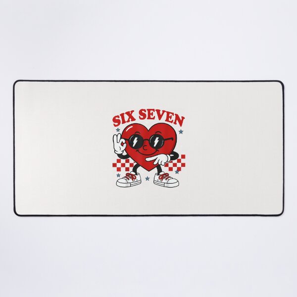 Item preview, Checkered Six Seven Cool Hearts Sunglasses 67 Valentines Day designed and sold by Intomindfood.
