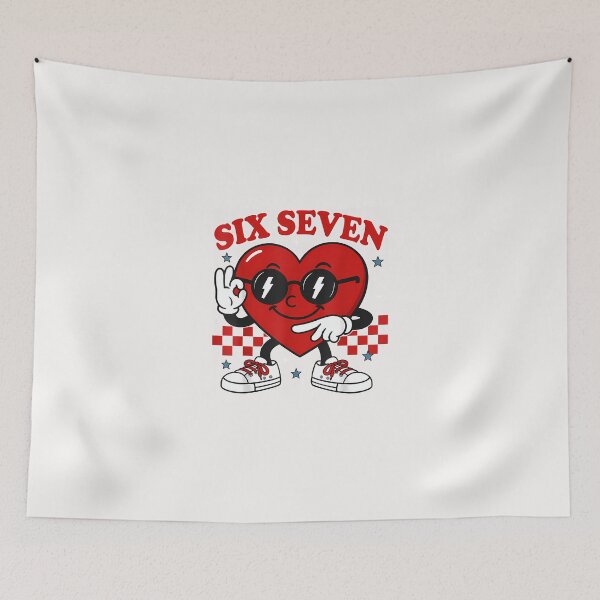 Item preview, Checkered Six Seven Cool Hearts Sunglasses 67 Valentines Day designed and sold by Intomindfood.