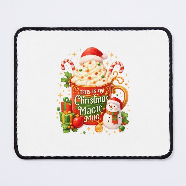 Item preview, This Is My Christmas Magic Mug – Festive Holiday Cocoa PNG Illustration designed and sold by BABUSHOP5.