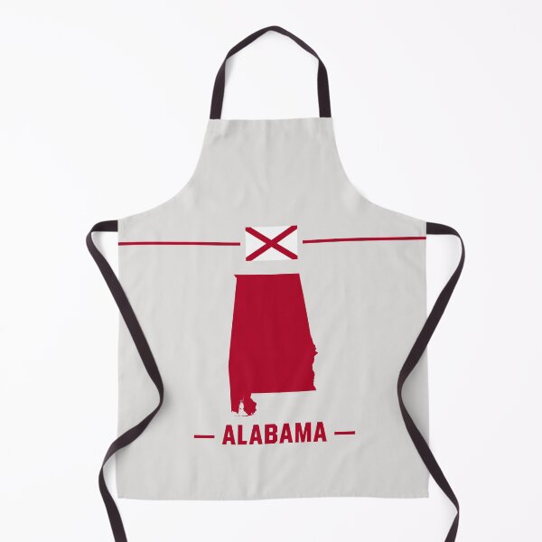 Item preview, Alabama State Pride - Minimalist Crimson Map & Flag Design designed and sold by mashmosh.