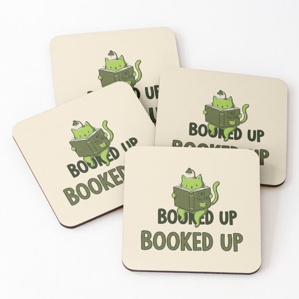 Item preview, Whisker-Deep Wonders: The Booked-Up Bibliophile designed and sold by AwesomeBeyondLimits.