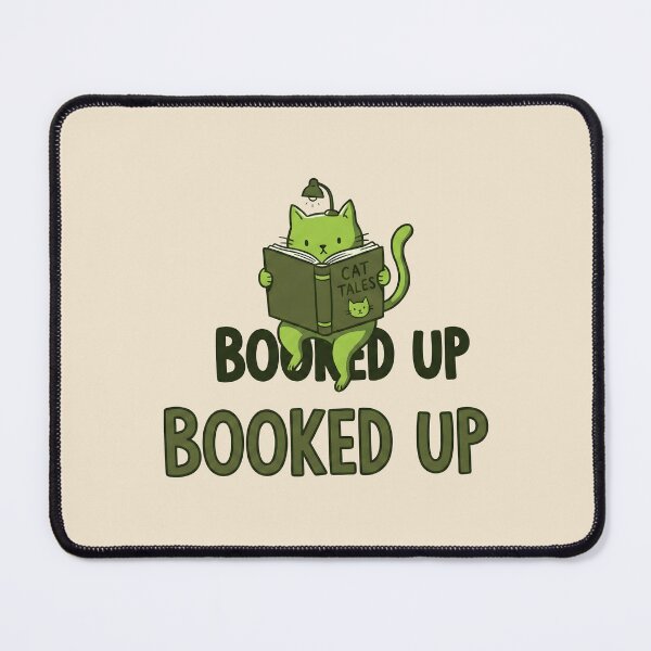 Item preview, Whisker-Deep Wonders: The Booked-Up Bibliophile designed and sold by AwesomeBeyondLimits.