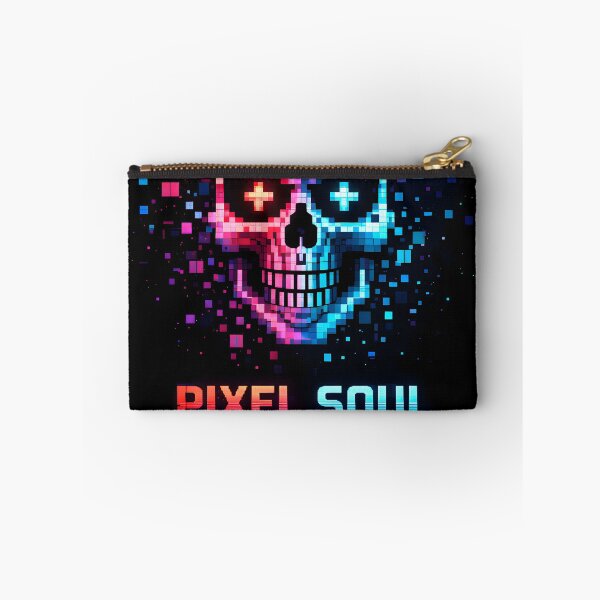 Item preview, Pixel Soul – Retro Gamer Skull Pixel Art Design designed and sold by SoulenCify.