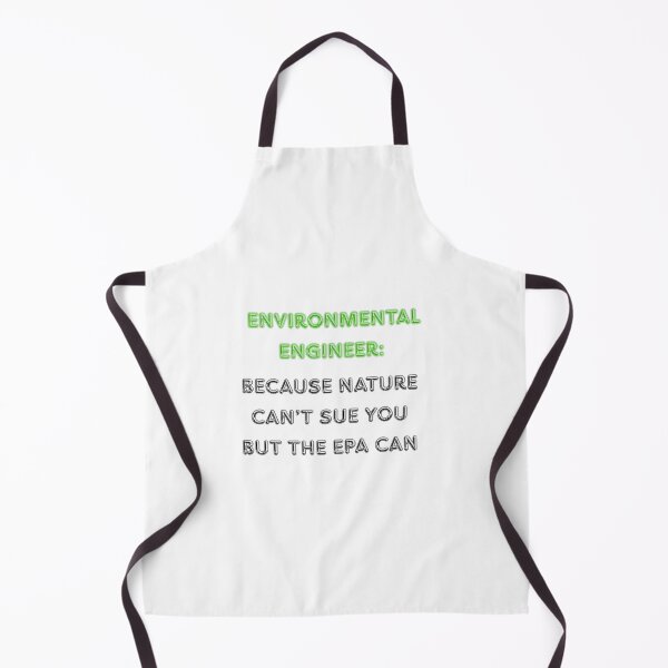 Item preview, Environmental Engineer Green Text White Bg Art designed and sold by RedOrBlueIts4U.