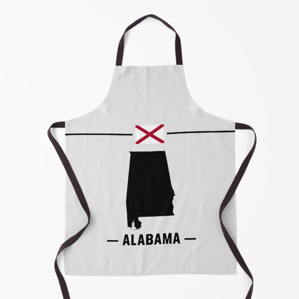 Item preview, Alabama State Pride - Minimalist Silhouette & Flag designed and sold by mashmosh.
