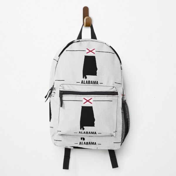 Item preview, Alabama State Pride - Minimalist Silhouette & Flag designed and sold by mashmosh.