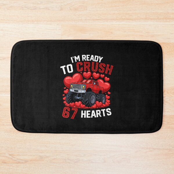 Item preview, I Crush 67 Hearts For Boys Kids Boyfriend Toddlers Valentine designed and sold by Intomindfood.