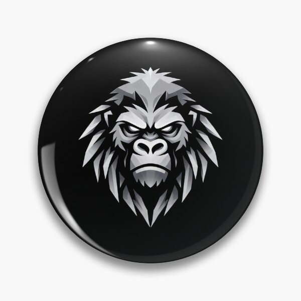 Item preview, Iron Silver Gorilla designed and sold by VishalG526.