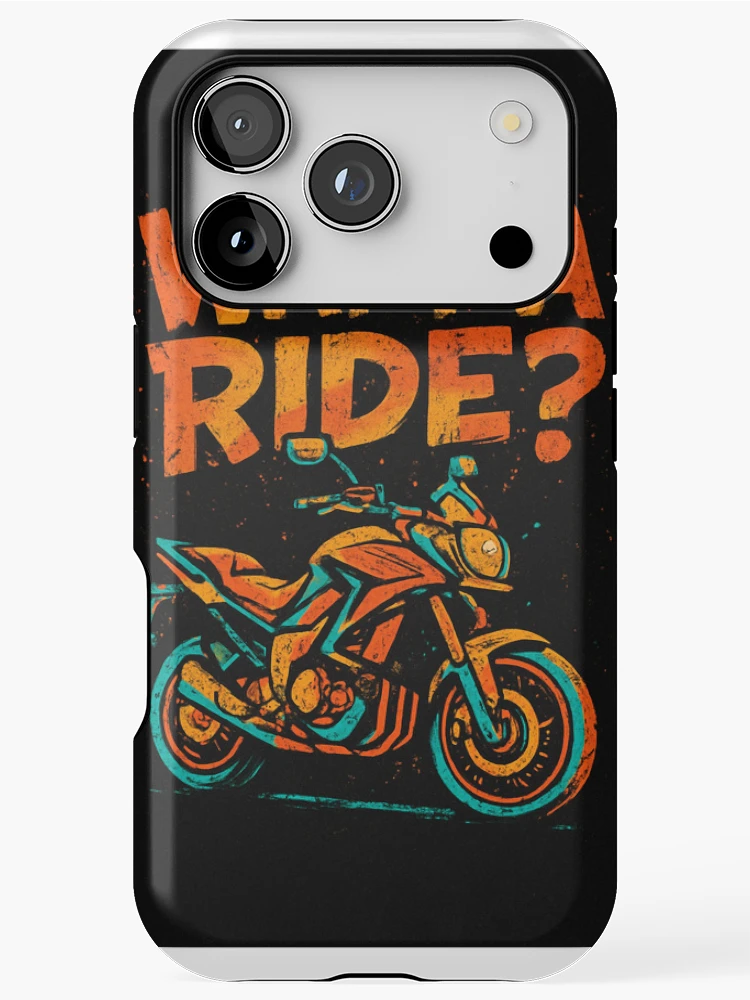 Thumbnail 1 of 4, iPhone Case, Wanna Ride? designed and sold by Ready2Drive.
